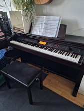 E-Piano Keyboard Leucht Tasten mit Hocker