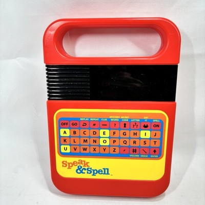 Speak & Spell Kahootz 09624 Electronic Learning Game (Working!)