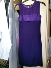 Phase Eight Dress Ladies Size 8 Cadbury Purple Slim