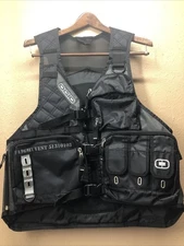 OGIO Flight Vest Black Tactical Utility Gear Motorcycle Outdoor 51310103 Clean