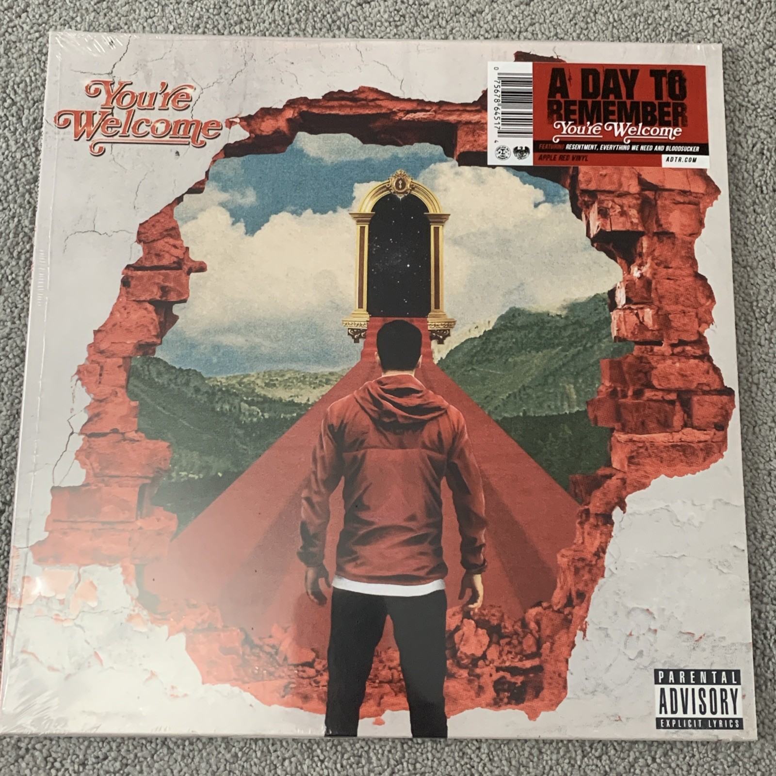 A Day To Remember / Youre Welcome (1LP/Red) Vinyl Record New Sealed