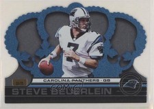 2001 Pacific Crown Royale Platinum Blue 33/75 Steve Beuerlein #25 wo2
