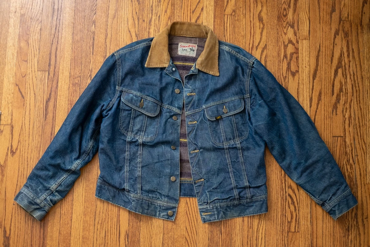 lee storm rider jean jacket products for sale | eBay