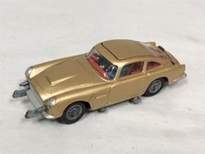 1960s CORGI JAMES BOND 007 ASTON MARTIN DB6 GOLD 5 INCH FANTASTIC w ALL ACTIONS 