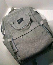 Kiddycare Diaper Bag Backpack w/ Changing Station for Moms  Dads