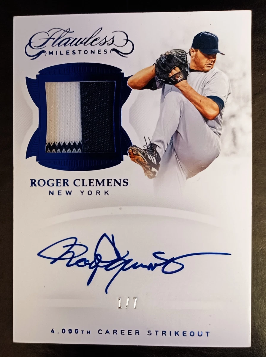 Roger Clemens Baseball Sports Trading Cards & Accessories