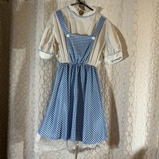 Wizard of Oz Dorothy Adult Dress Costume Plus Sz 20-24 With Red Sequin Shoes