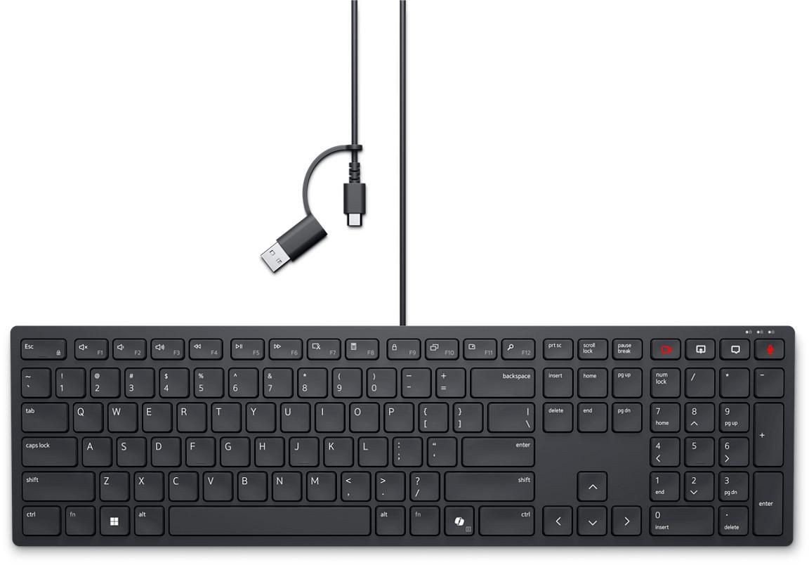 Dell 580-BBSX Wired Collaboration Keyboard