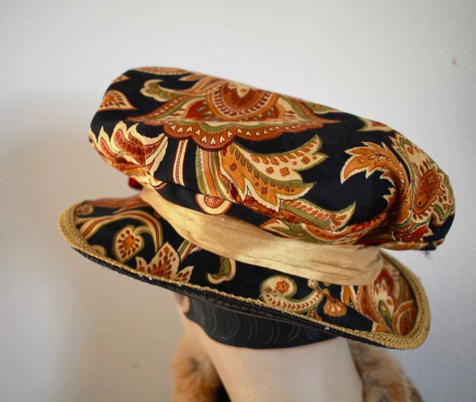 Boina Boho Hippie Renacimiento Disfraz Sombrero Foto 2 de 4