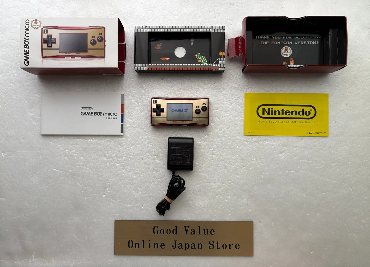 Preços baixos em Nintendo Game Boy Micro Vermelho Consoles de