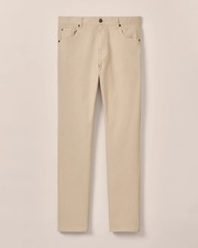   NWT Johnnie-O Atlas Stretch 5-Pocket Chino Golf Pants Men's Size 36X32 - Stone