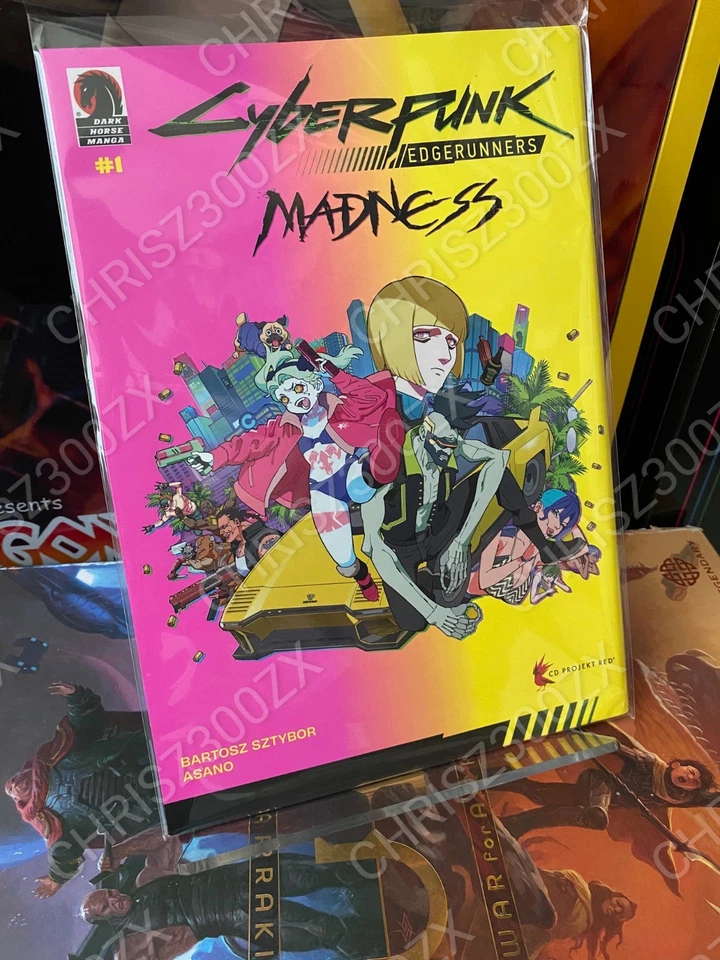 SDCC 2025 Dark Horse Manga Cyberpunk Edgerunners MADNESS Chapter 1 Comic Book