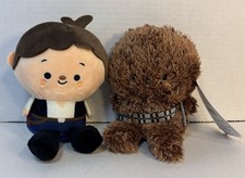 Han Solo & Chewbacca Star Wars Hallmark Better Together Magnetic Plush