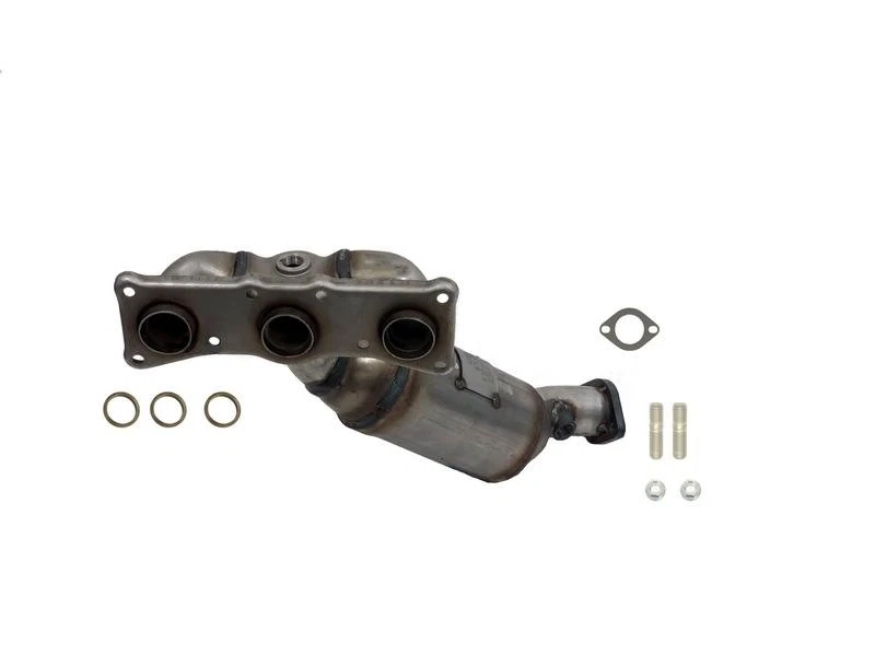 Convertidor catalítico trasero con colector de escape integrado para BMW 328i 2011 Foto 4 de 4