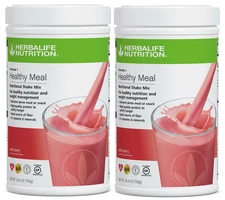 2X HERBALIFE FORMULA 1 Healthy Meal Nutritional Shake Mix Wild Berry 750g