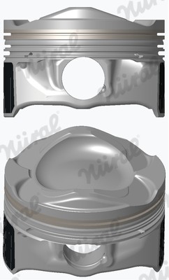 1X NÜRal 87-452800-10 Kolben FüR Ford-image