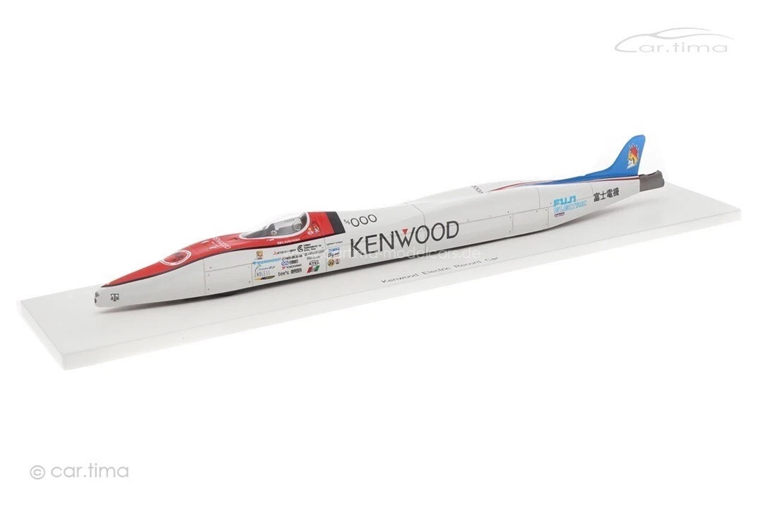 BIZARRE B1076 KENWOOD Electric Record Car 1992 miniature 1/43 résine