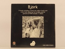 BJORK SAMPLER (CD/CD-ROM) (593) 9 Track Promo CD Album including Card Sleeve ONE