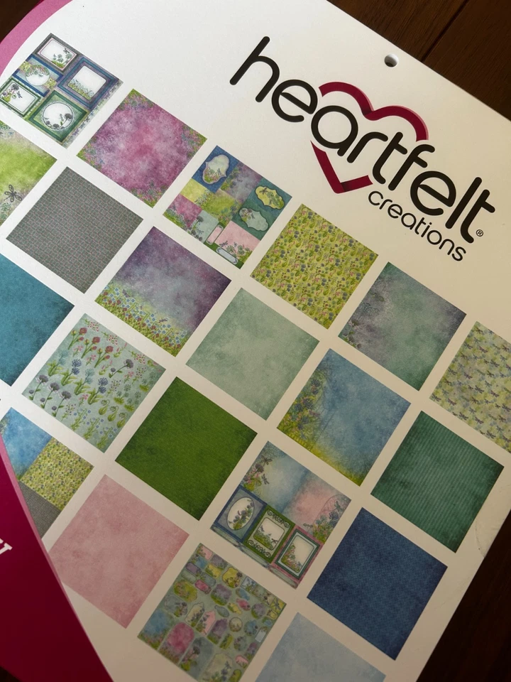 Almohadilla de Papel Decorativa Colección Libélula Heartfelt Creations 24 pk 12 x 12 Foto 3 de 3