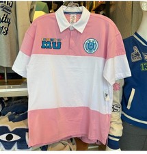 Monsters University Polo Shirt 2x Pink And White New With Tags. Disney Store
