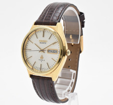 SEIKO Type II Quartz Watch 7546-8000 Vintage Dial Day-Date 35mm from JAPAN