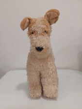 Animal Alley Fox Terrier Dog Plush Toys R Us Realistic Stuffed Toy 12" 2000