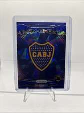 69/99 2025 Panini Prizm FIFA Club World Cup #2 BOCA JUNIORS Team Badges Blue Ice