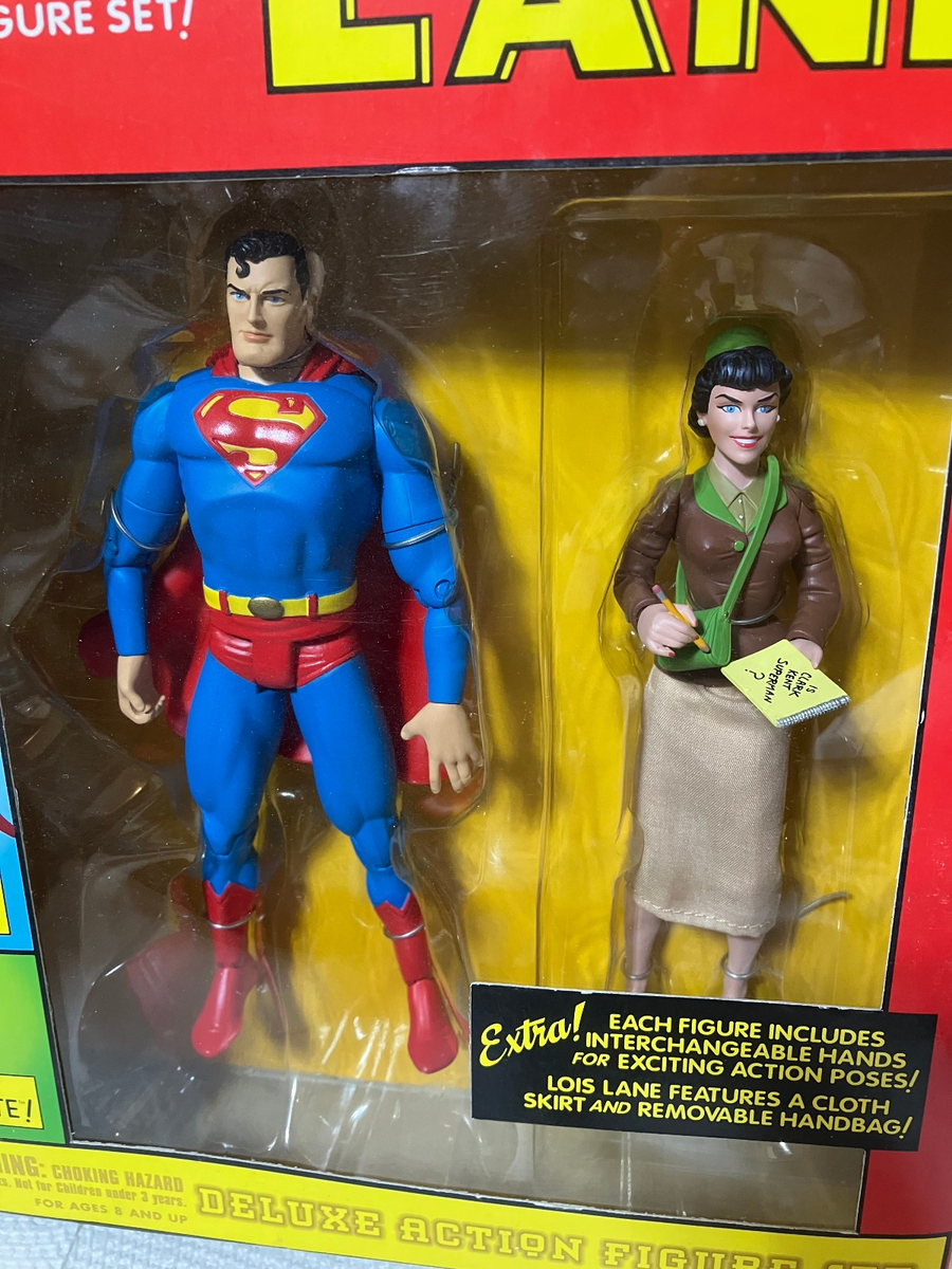 Superman and Lois Lane DC Direct Classic Silver Age Deluxe Action