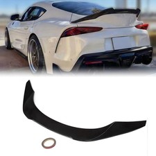 Carbon Fiber Jdm Highkick Trunk Spoiler Wing For 2020-2024 Toyota Supra A90 A91 Carbon Fiber Jdm Highkick Trunk Spoiler Wing For 2020-2024 Toyota Supra A90 A91