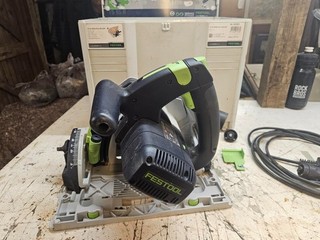 festool ts 55 rebq 240v with Guide Rail