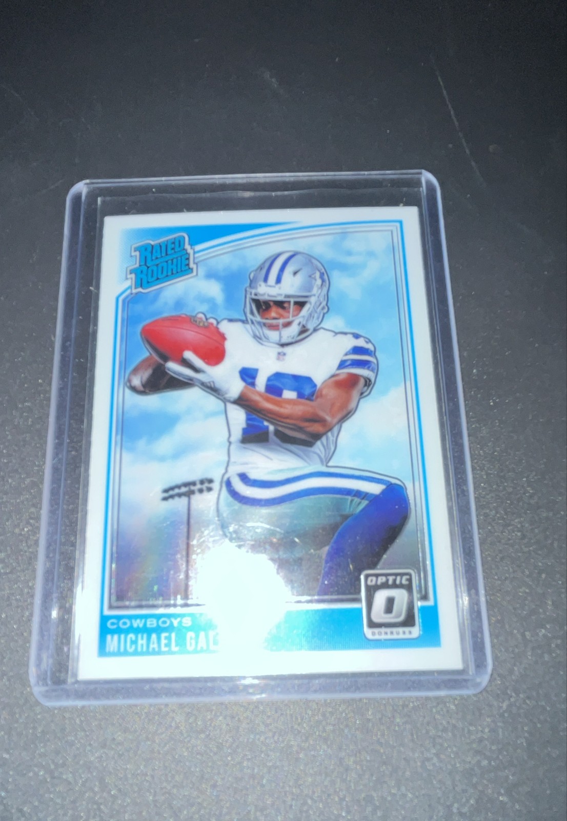 2018 Donruss Optic - Rated Rookie Michael Gallup #174 (RC) Cowboys.