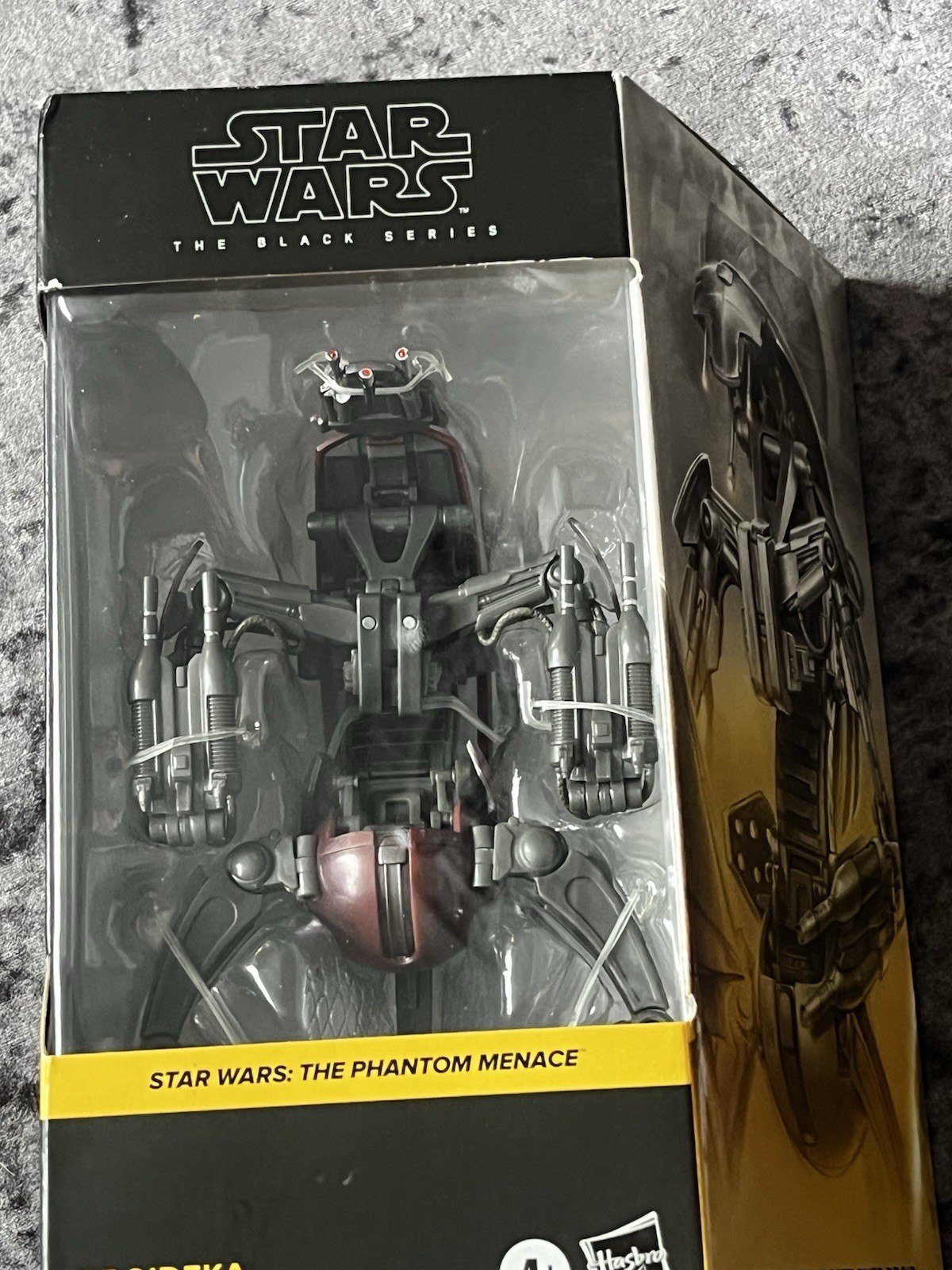 Hasbro Star Wars Black Series Droideka Destroyer Droid, Star Wars: The Phantom M