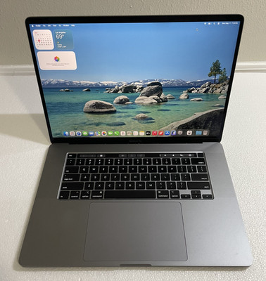 Apple MacBook 2019 16'' Intel i7 2.6 Ghz 16GB 512GB SSD AMD 5300M Gray Tahoe wPSU