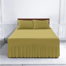 Image of Extra Deep Fitted Valance Sheet Polycotton Single Double King Super King Size