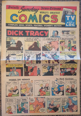 Duluth (MN) News-Tribune Sunday Comics Section 1/22/1967, Donald Duck, Archie