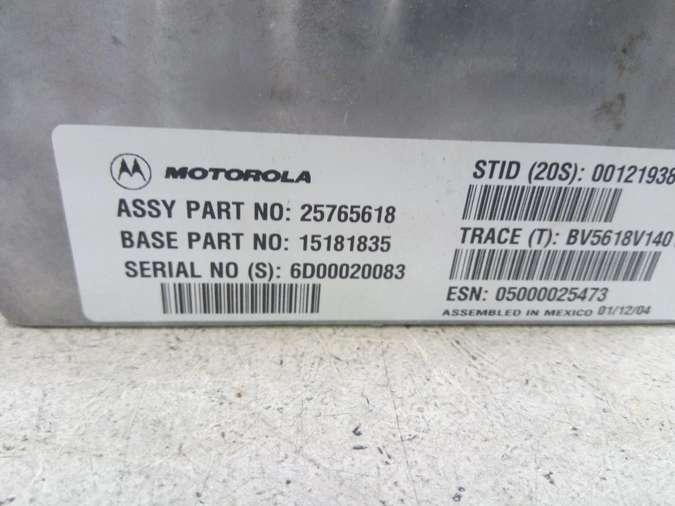 Módulo de comunicación OnStar 15181835 compatible con 02-04 CADILLAC DEVILLE a5-202399 Foto 2 de 4