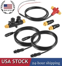 NMEA 2000 Starter Kit Cables Connector Terminator Kit for Lowrance Simrad Garmin