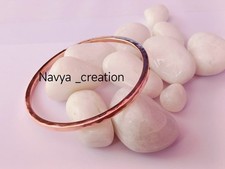 100 Heavy Copper Flat Bangle Bracelet Pure Copper Bracelet Thick Copper
