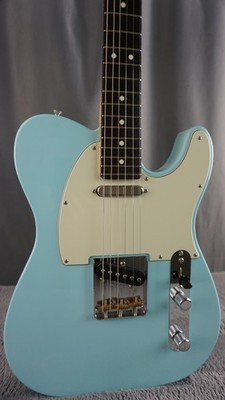 Fender FSR Hybrid II Telecaster - Japan 2023 - Daphne Blue - Matching Headstock