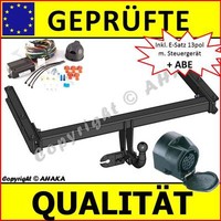 AHK ES13 FüR Audi A4 B8 Avant Kombi Bj. Ab 2007 AnhäNgerkupplung Komplett E-Satz