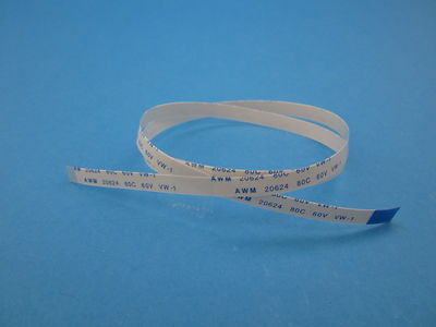 Flex Cable 10 PIN 0.5mm Pitch AWM 20624 80C 60V 500mm Type b 10/0.5/500/B