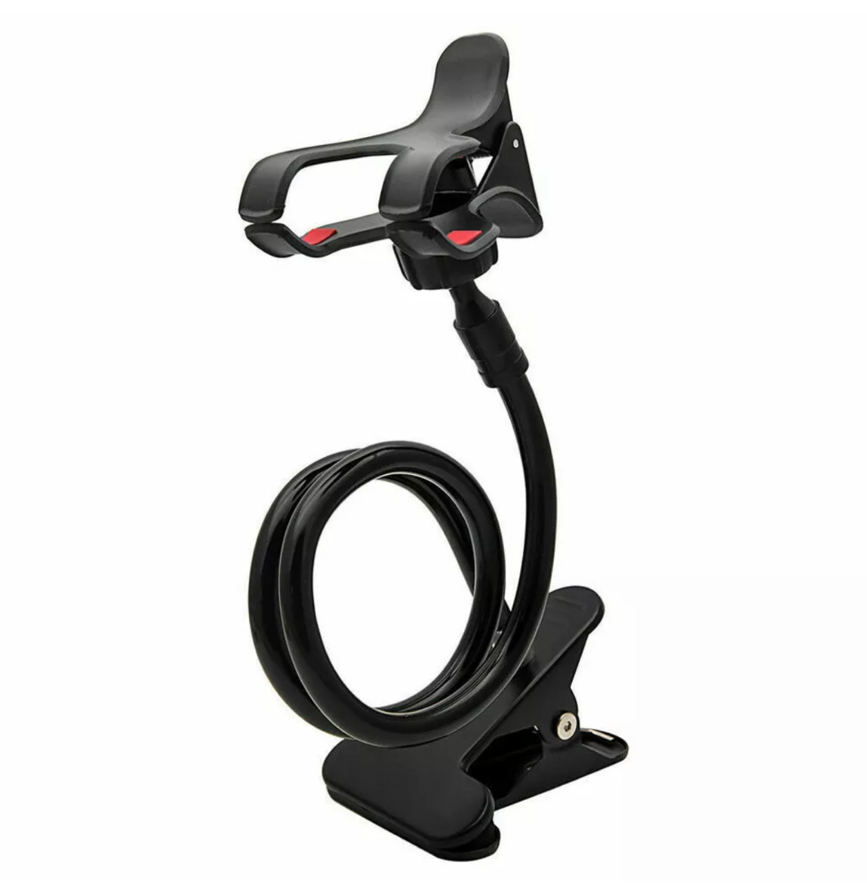Flexible 360 Clip Mobile Cell Phone Holder Lazy Bed desk Bracket Mount Stand US 