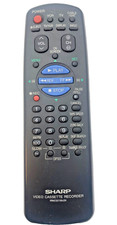 Genuine Sharp RRMCG0119AJSA Video Cassette Recorder Remote Control