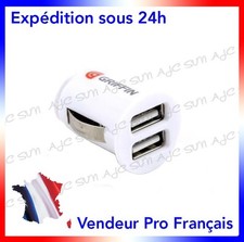 Chargeur Allume Cigare Double Port Usb Griffin Pour Samsung Galaxy Beam