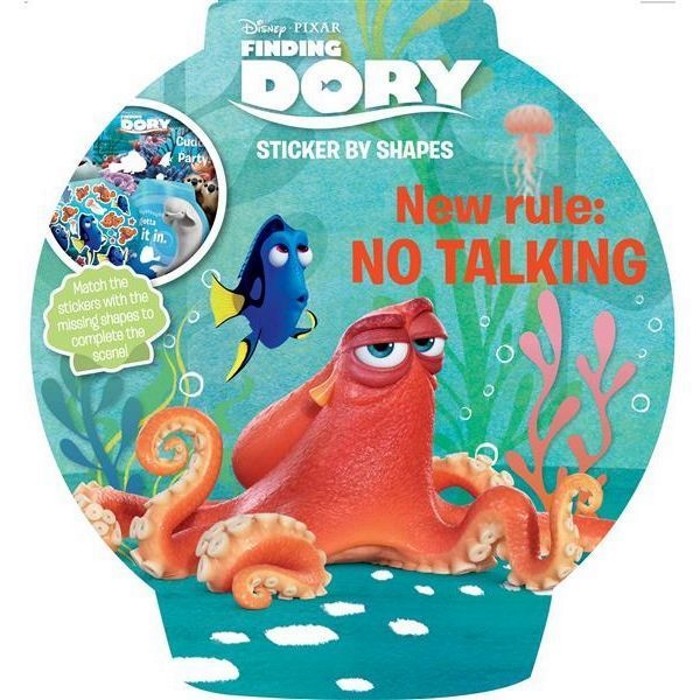 Disney Pixar Finding Dory Sticker By Shapes Nemo Activity Book 16 Sticker Scenes