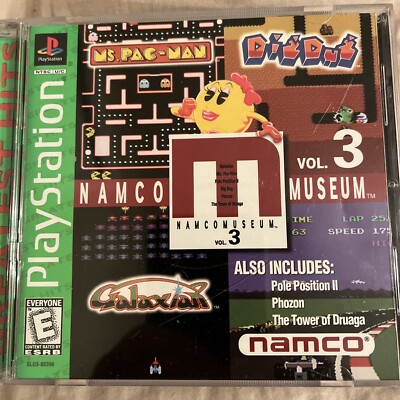 Namco Museum Vol 3 Volume 3 BLACK (Sony Playstation 1 ps1) Complete