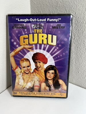 The Guru DVD By Heather Graham,Marisa Tomei,Jimi Mistry New
