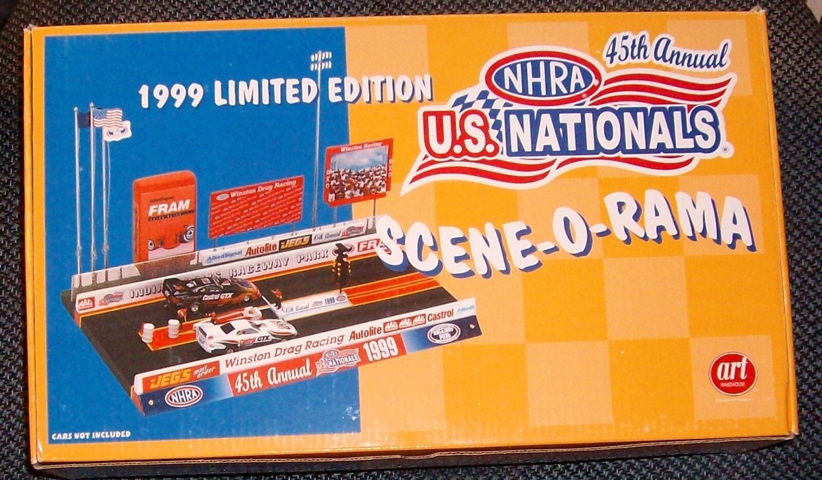 1999 MAC TOOLS NHRA U.S. NATIONALS DRAG STRIP STARTING LINE