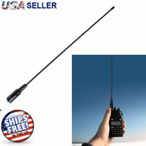 1/2X BAOFENG BF-UV5R BF-UV82 F8HP BAND ANTENNA 144/430MHZ DUAL NA-771 SMA FEMALE - Afbeelding 1 van 14