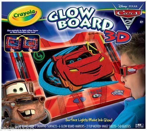 Crayola Disney Pixar Cars 2 3d Glow Board For Sale Online Ebay